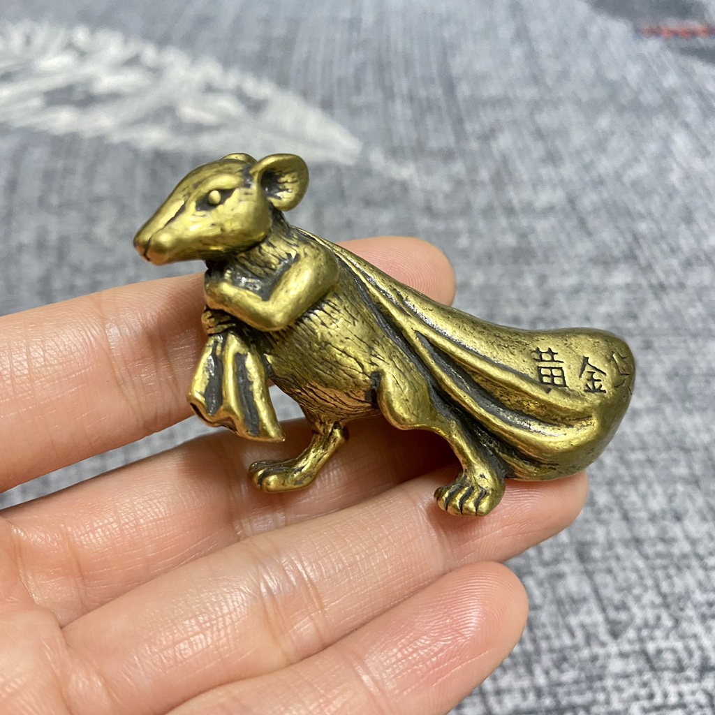 Tượng Đồng: Chuột Vác Túi Tiền, Đem Lại Sự May Mắn Tài Lộc - Tuổi Tý 12 Con Giáp