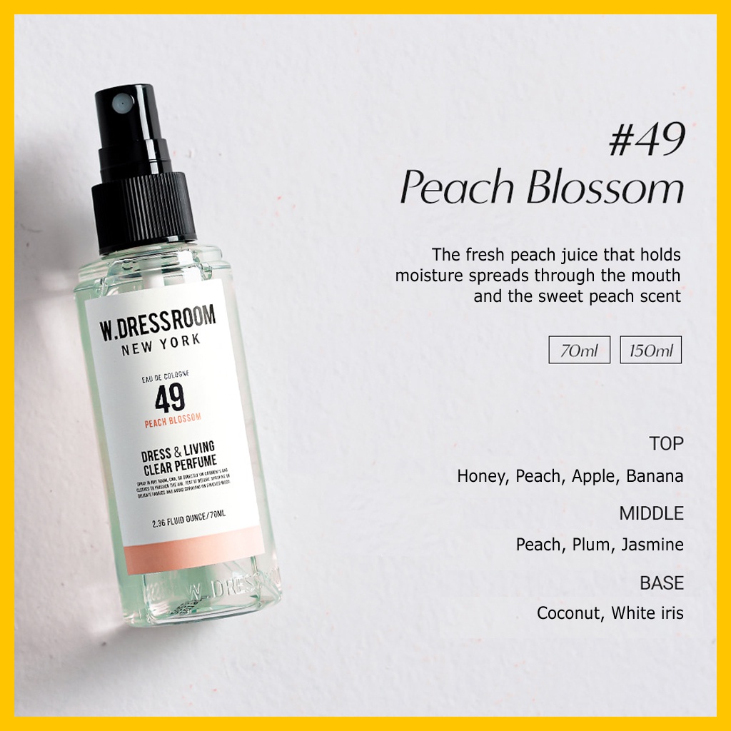 W.DRESSROOM Váy Đầm & Nước Hoa Trong Suốt Sống 150ml