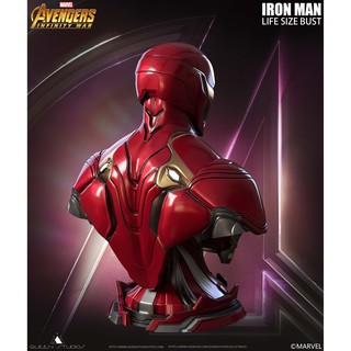 File in 3D mô hình Iron Man MK50 Bust