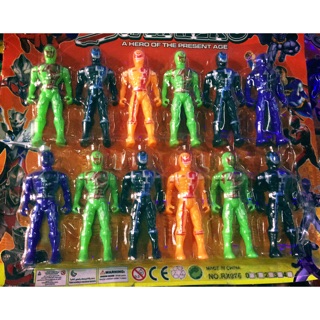 vỉ siêu nhân 12 con