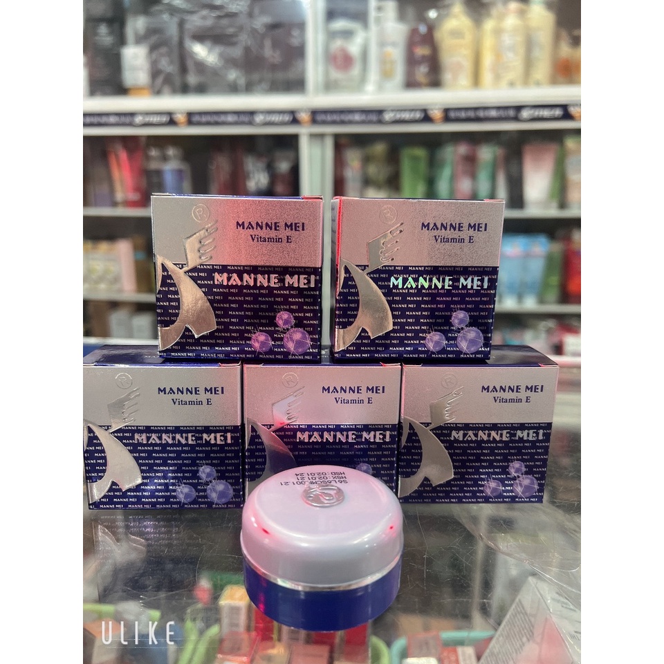 Kem dưỡng trắng Vitamin E Paris Whitening Pearl Cream - MANNE MEI