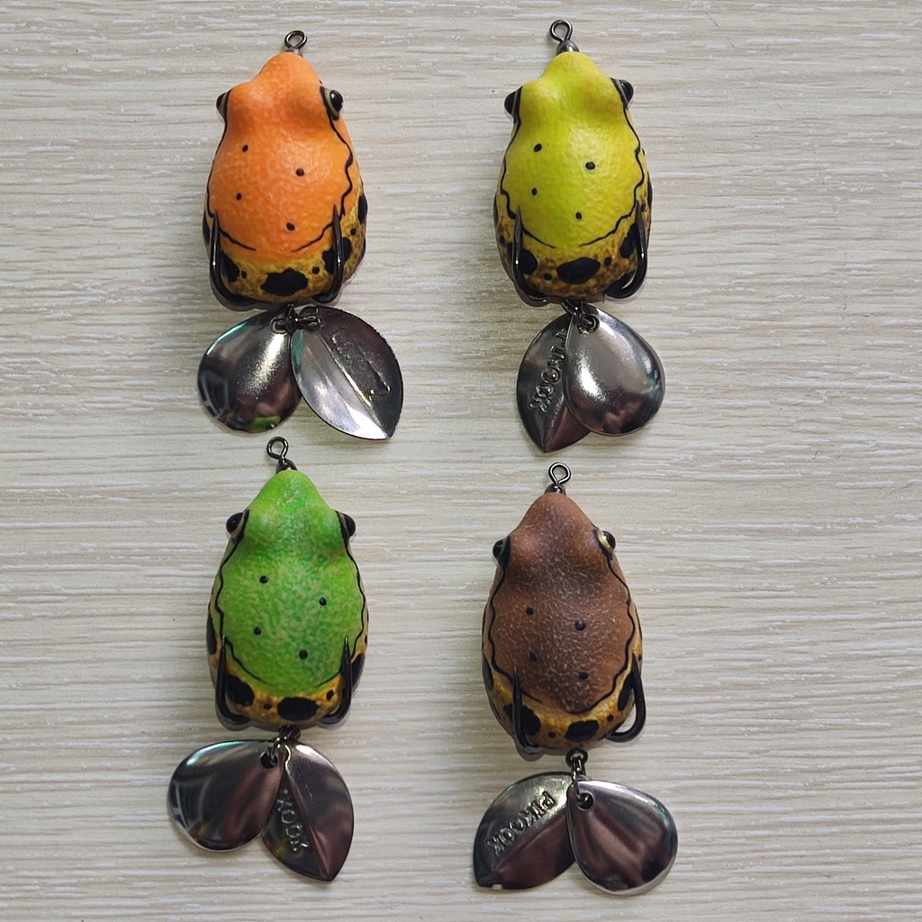 Mồi câu lure nhái hơi Mini Pikook