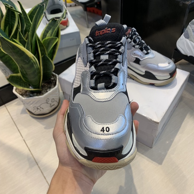 | Ảnh Thật | Giày Thể Thao Balen Bạc Nam | BigBuy360 - bigbuy360.vn