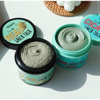 Mặt Nạ Đất Sét Bạc Hà Rau Má Shrek Pack Mask 110g