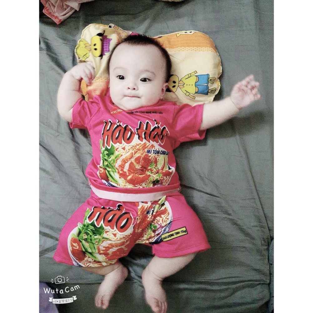 BỘ CHO BÉ MÌ TÔM , HÀNG BÁN SHOP CHẤT LIỆU COTTON CO DÃN MÁT- KÈM VIDEO ẢNH THẠT