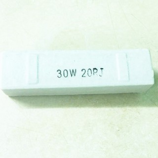 Điện trở sứ 30W20RJ 2 cái