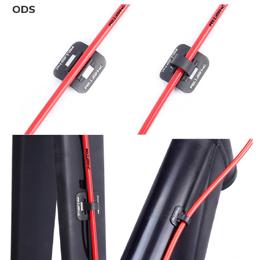 Set 6 Kẹp Chữ C Cố Định Dây Cáp Phanh Xe Đạp