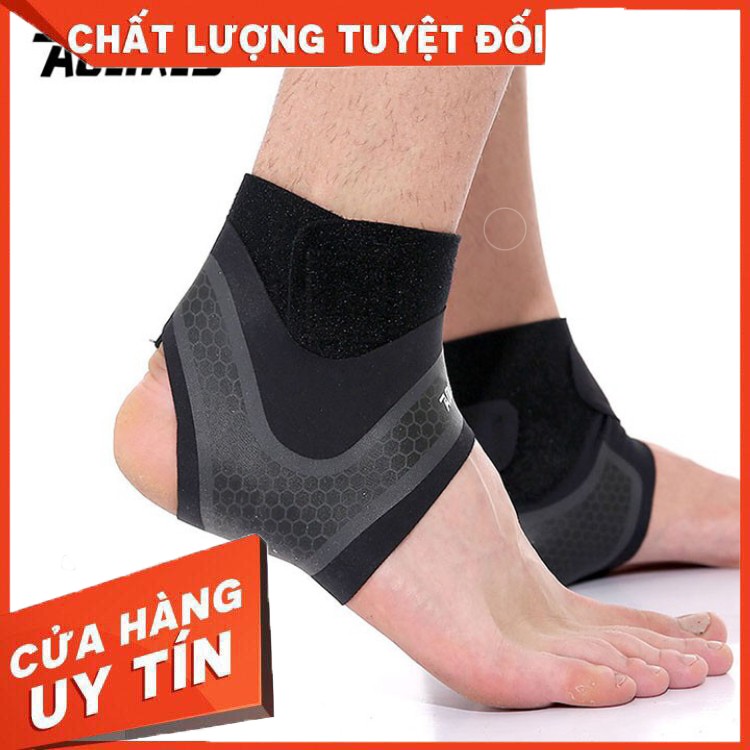 HÀNG CAO CẤP -  Băng Cổ Chân, Đai Quấn Bảo Vệ Mắt Cá, Bó Gót Chân Chính Hãng Aolikes Tập Gym Thể Thao Đá Bóng Cầu Lông B