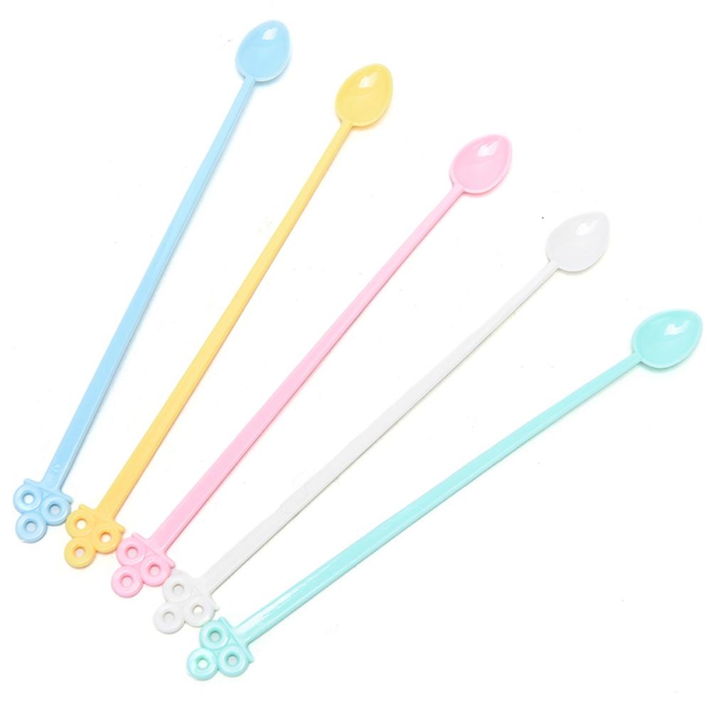 JARRED Bộ 30 Que Khuấy Cà Phê / Trà / Cà Phê Mini Nhiều Màu DIY
