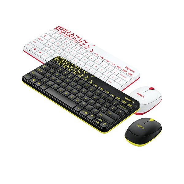 Bàn phím chuột Logitech MK240 không dây kết nối Usb Wireless 2.4GHz - Bảo hành 3 năm chính hãng