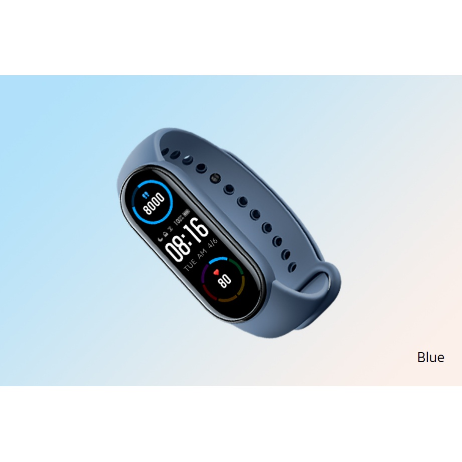 Dây đeo thay thế cho đồng hồ thông minh Xiaomi Mi Smart Band 6 Strap   - Chính hãng - Ngọc Viên Store