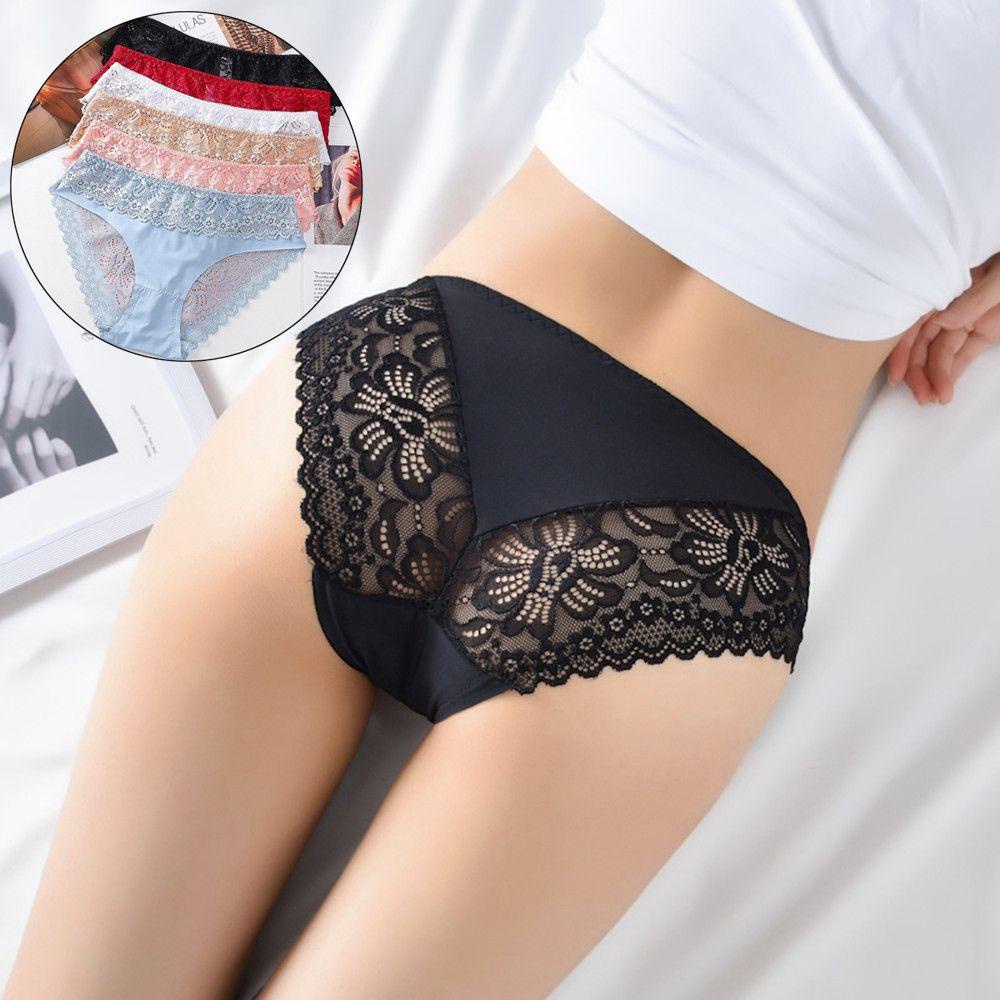 HS Quần Lót Ren Hoa Thiết Kế Quyến Rũ Cho Nữ