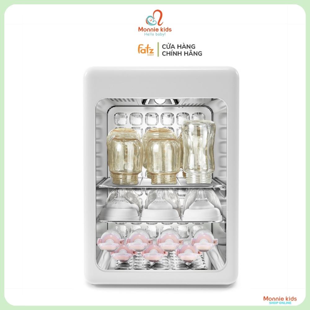Máy tiệt trùng sấy khô UVC Fatzbaby Led King 3, máy tiệt trùng bình sữa 19L - Monnie Kids