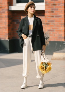 Áo blazer (đen, nâu)