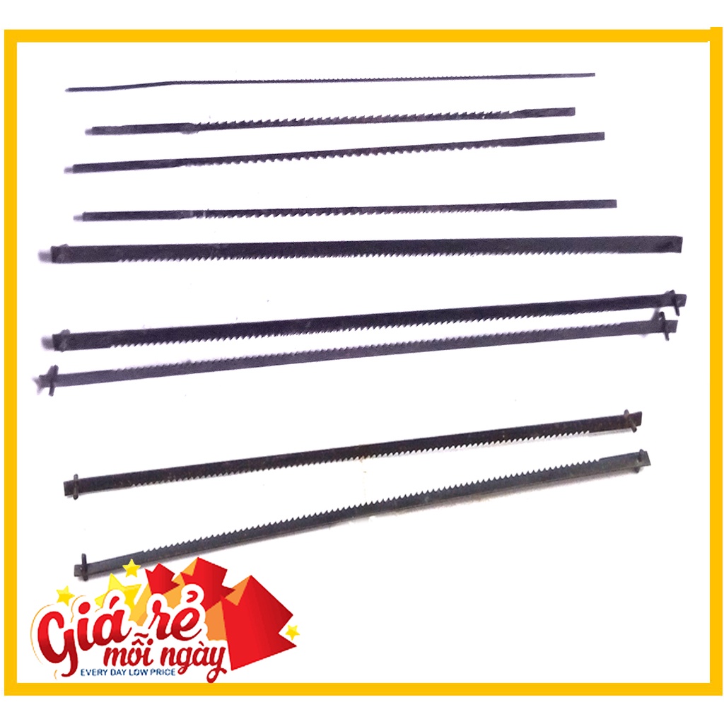Lưỡi Cưa Lọng Chỉ 1mm 2mm Lưỡi Cưa chỉ có chốt 3mm dùng để lắp vào cán cưa lọng cầm tay