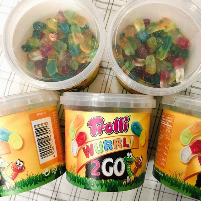 Kẹo dẻo sâu TROLLI