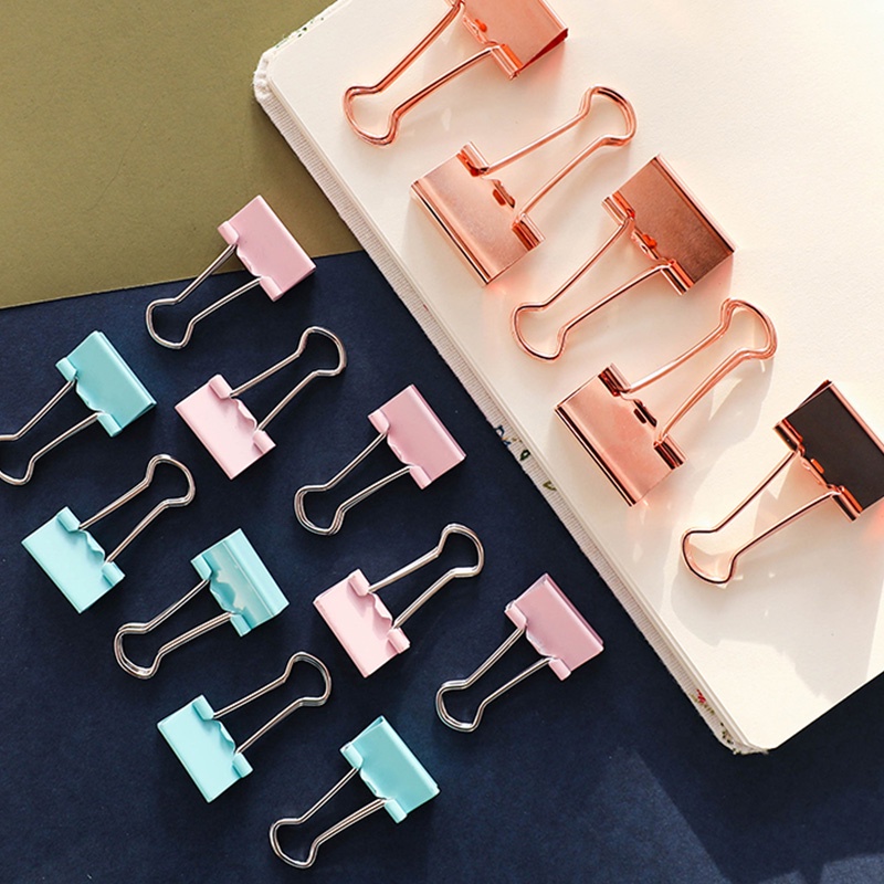 Set 72 kẹp tài liệu bằng kim loại đa năng tiện dụng