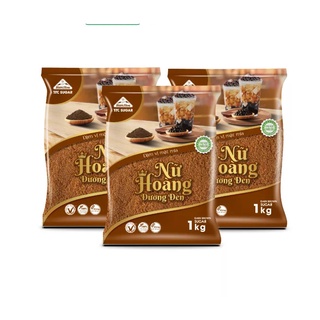 Combo 3 bao đường đen nữ hoàng biên hòa 1kg - yoosoo mall