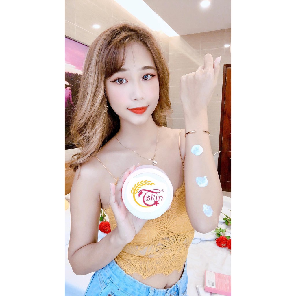 {CHÍNH HÃNG 100%} KEM BODY TRẮNG DA CÓ CHỐNG NẮNG,TẶNG MẶT NẠ CẤP ẨM- BODY MẦM GẠO COLLAGEN TSKIN, {AN TOÀN - HIỆU QUẢ}