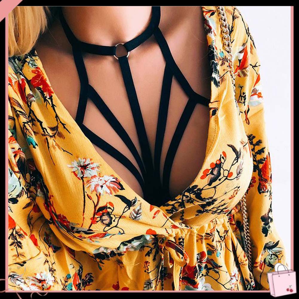 {Soltweter} Áo Ngực Dây Co Giãn Hở Lưng Gợi Cảm Cho Nữ