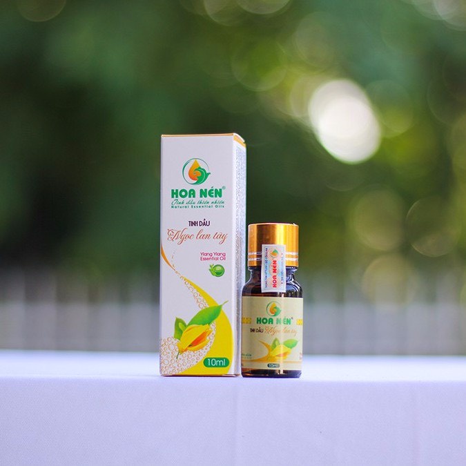 Tinh dầu Ngọc lan tây nguyên chất 10ml - Hoa Nén - Vegan - Xông ph.òng, làm thơm, thư giãn, làm đẹp da.