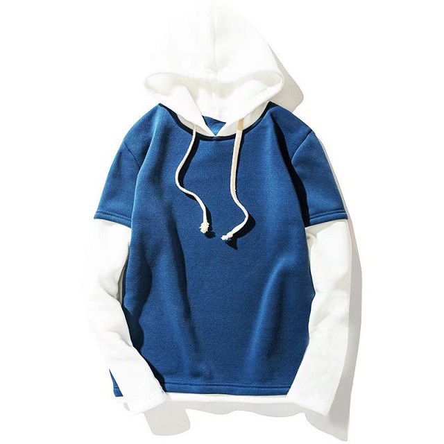 Áo hoodie nam phối màuphong cách và sang trọng Hot bảng xếp hạng hàn quốc 2019