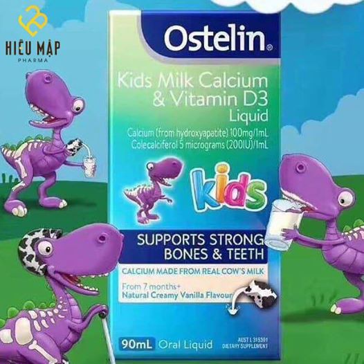 ostelin Kids milk calcium & vitamin D3 liquid
