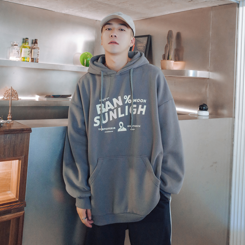 Áo hoodie nữ nam khoác nỉ form rộng kiểu sweater unisex thêu chữ Sunlight Mophus MH001 | BigBuy360 - bigbuy360.vn