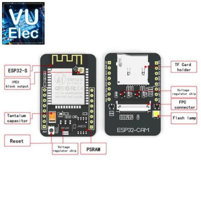 Module Wifi ESP32 Camera OV2640