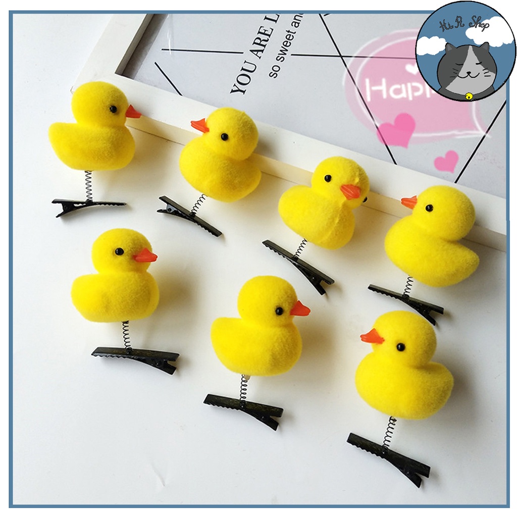 Kẹp Tóc Hình Chú Vịt Con Dễ Thương Và Ngộ Nghĩnh
