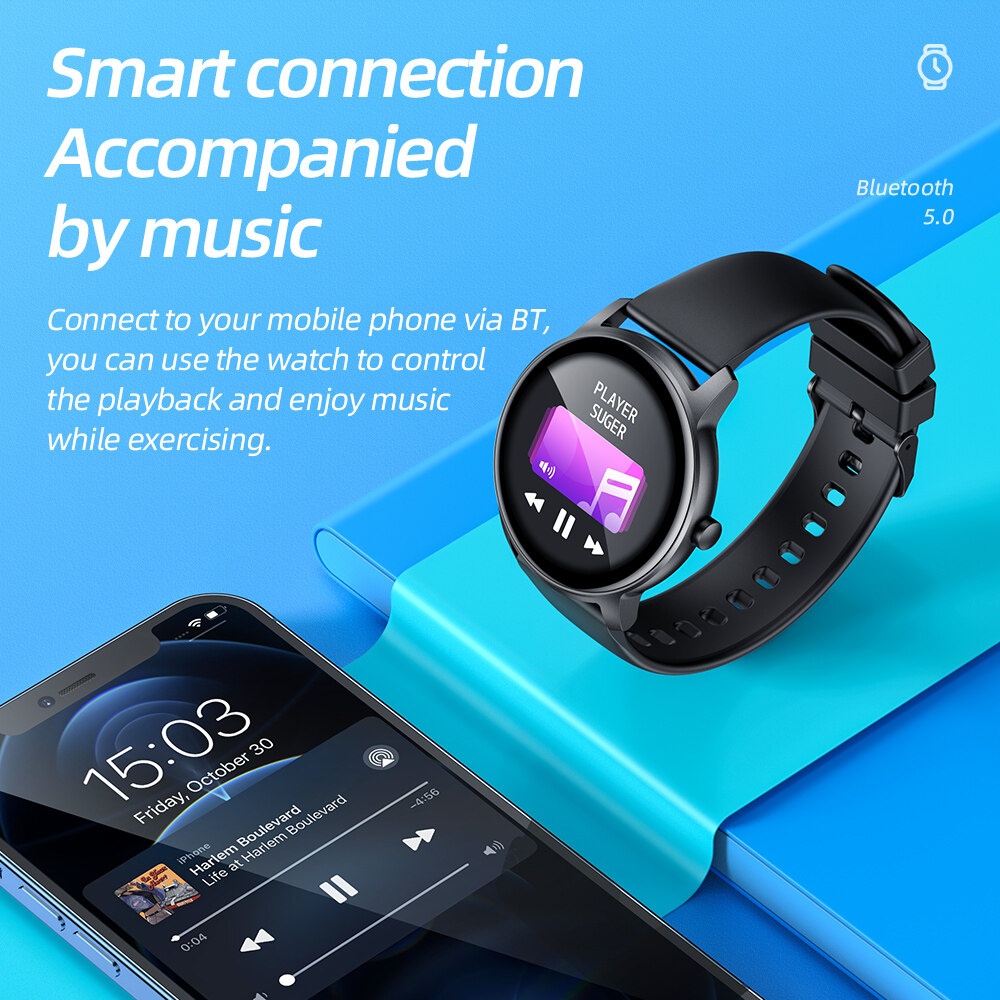 Đồng Hồ thông minh Smartwatch Hoco Y4 GA08 chính hãng - Chống nước, Bluetooth 5.0, theo dõi sức khỏe, chơi thể thumbnail