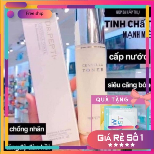 Nước Hoa Hồng Toner Centela Peptit  Chai/180ml . Dưỡng Da Căng Bóng [CHÍNH - HÃNG 100%]