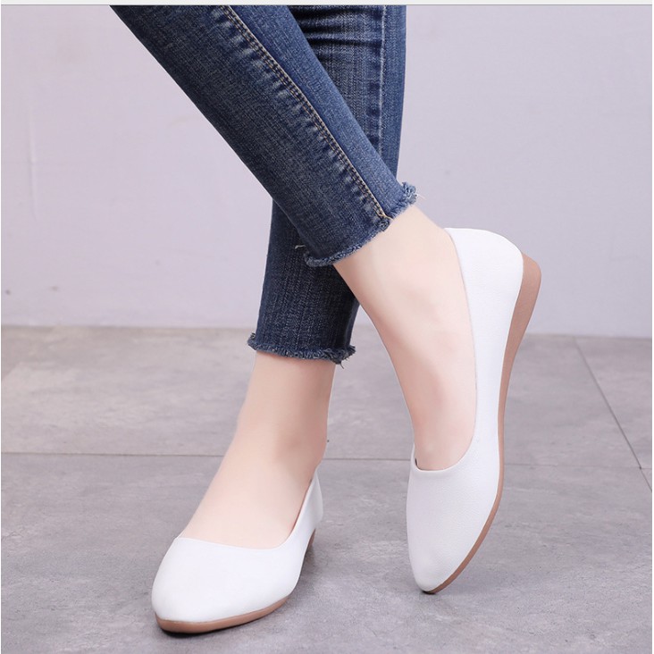 Giầy da đế mềm basic GN30