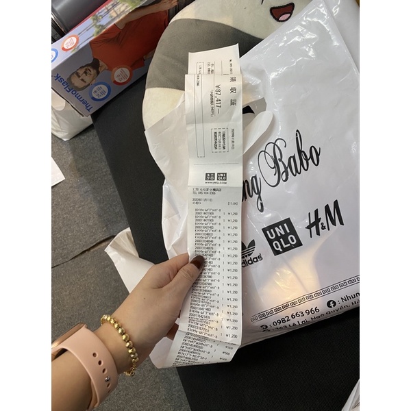 Áo lông vũ nữ dáng dài cổ tròn uniqlo