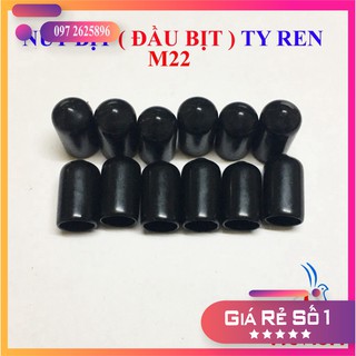 Nút bịt ( Đầu bịt) ty ren M4, M6, M8, M10, M12, M16, M22( Màu Đen)