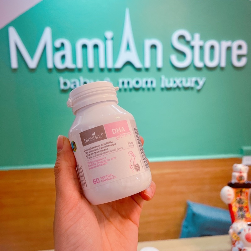 DHA bầu Bioisland - Úc  bổ sung DHA cho phụ nữ sắp mang thai, mẹ bầu và mẹ sau sinh