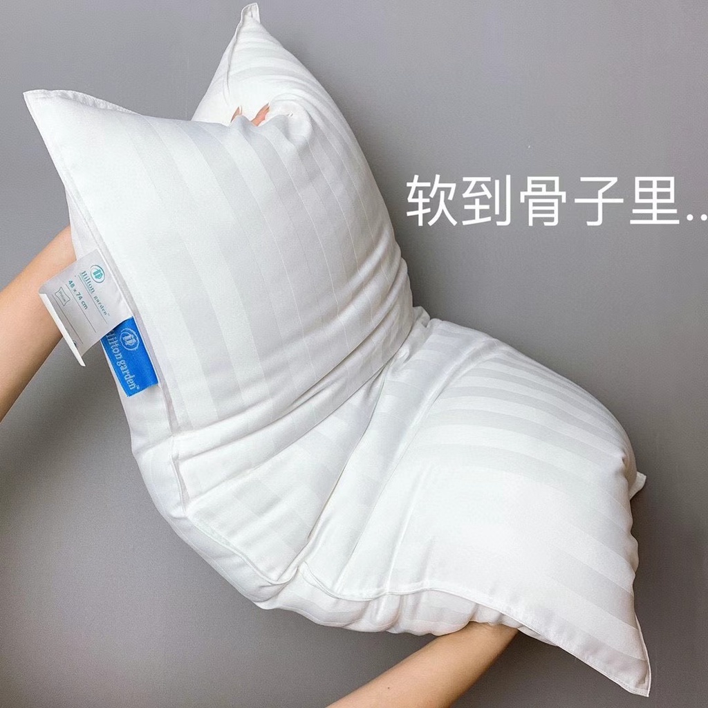 Ruột Gối Nằm Hilton cao cấp bông nguyên chất 100% không pha trộn không xẹp lún, kháng khuẩn chống ẩm mốc