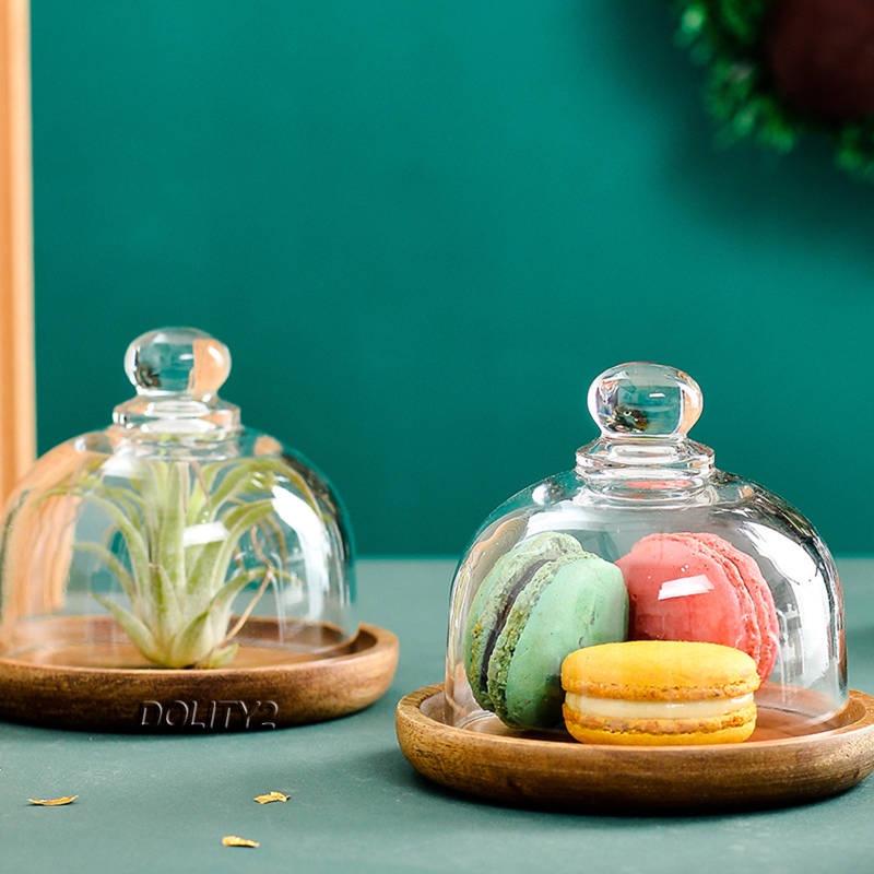 Set 2 Khay Kính Trưng Bày Món Tráng Miệng / Bánh Kẹo / BBQ