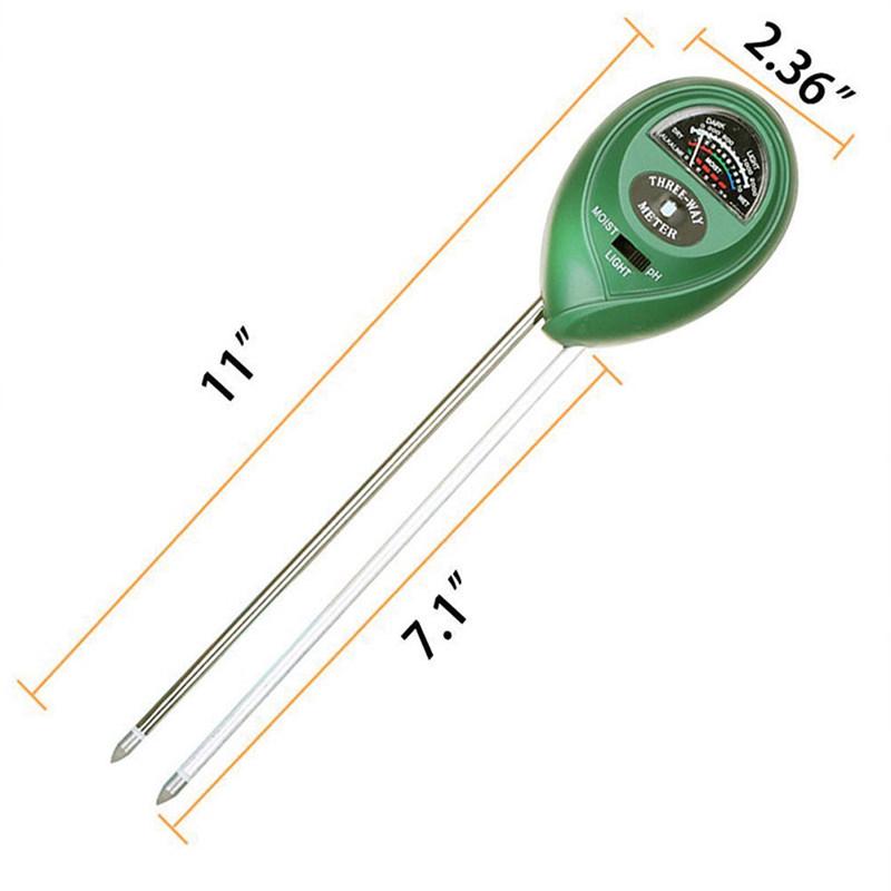 Thiết bị đo độ ẩm/pH/độ sáng cho đất trồng