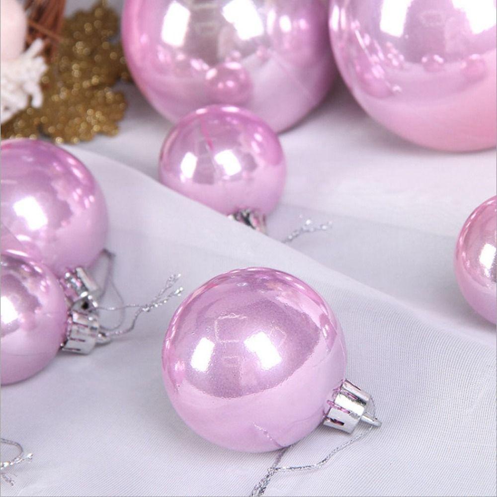 Bộ 3 Quả Châu Đính Ngọc Trai Sáng Tạo Trang Trí Cây Thông Giáng Sinh Năm Mới