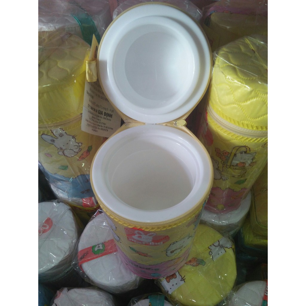 Bình đựng ủ bình sữa CỔ RỘNG Jiading lõi nhựa cao cấp - ủ được các loại bình sữa cổ rộng trên thị trường