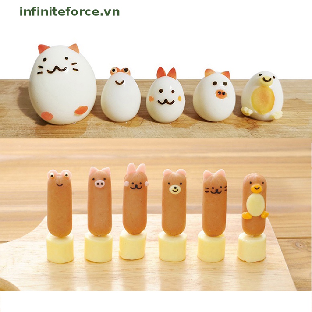 Set 2 / 3 / 4 Khuôn Làm Cơm Nắm Hình Biểu Tượng Cảm Xúc Hoạt Hình DIY