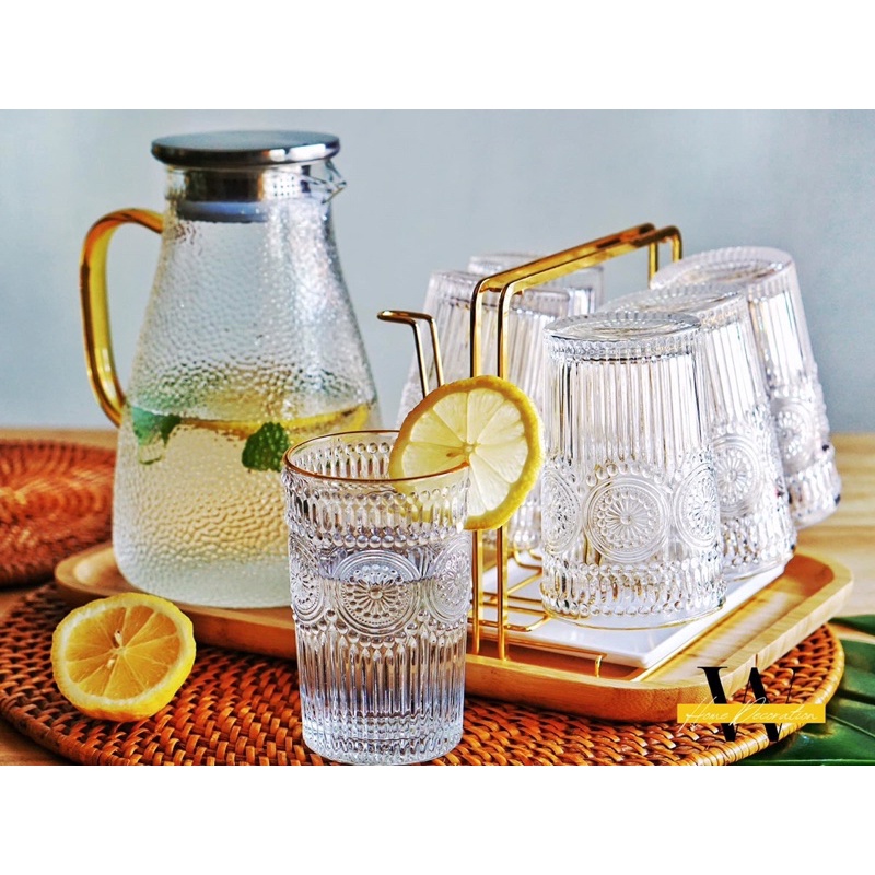 SET BÌNH NƯỚC VÀ CÔC THUỶ TINH CAO CẤP
