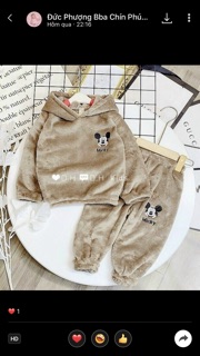 Bộ lông mickey cho bé yêu 7- 40kg