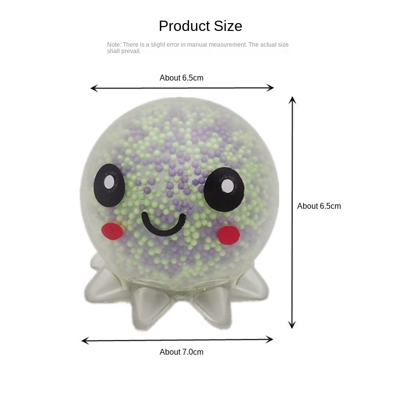 Đồ Chơi BóP Squishy HìNh BạCh TuộC PháT SáNg