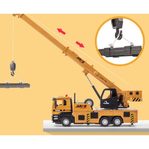 Xe cẩu đồ chơi bằng thép cực bền an toàn