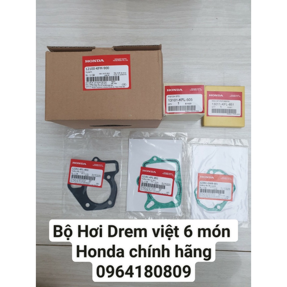 Bộ Hơi Xy Lanh  DRem việt Chính Hãng HONDA