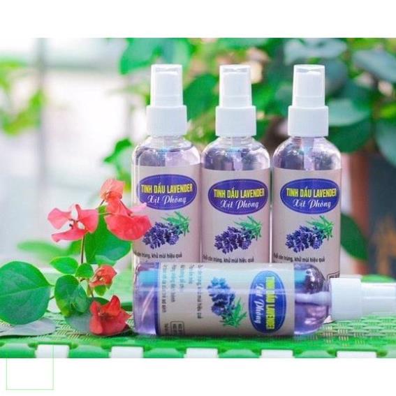Tinh dầu Hương Lavender xịt phòng chai 100ml nguyên chất thơm ngát hàng xịn giá sỉ