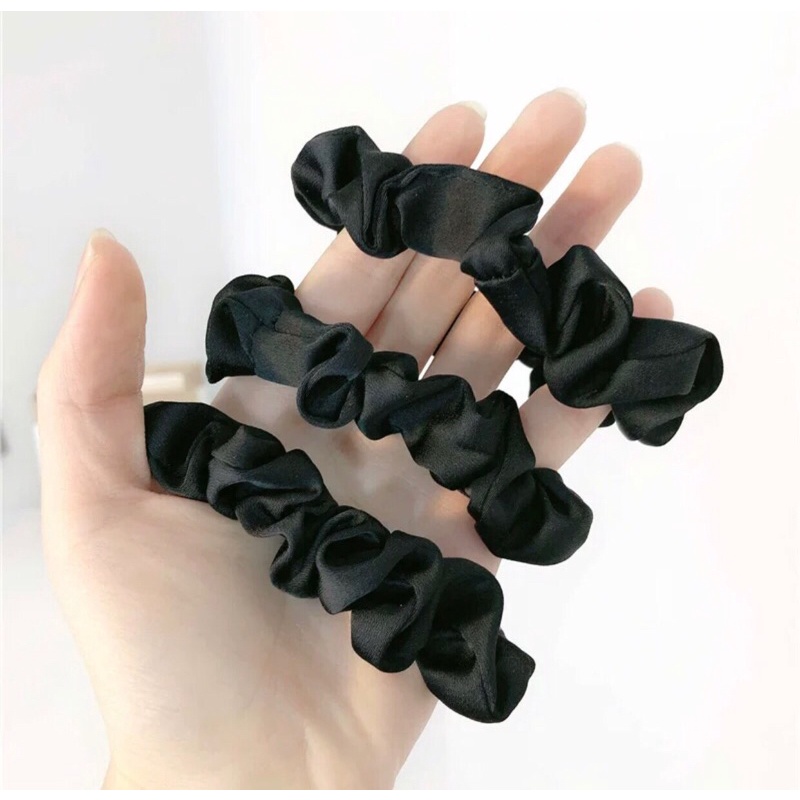 Combo 5 Cột tóc scrunchies satin size mini