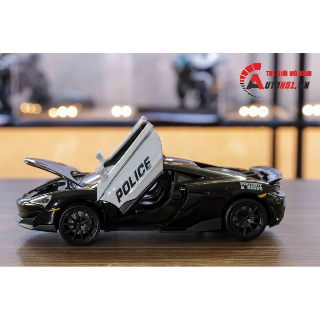 MÔ HÌNH XE Ô TÔ MCLAREN 600LT POLICE 1:32 DTM 7437